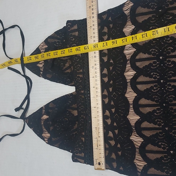 Forever 21 Formal Lace-Trim Dress Size Medium NWT - Picture 12 of 15